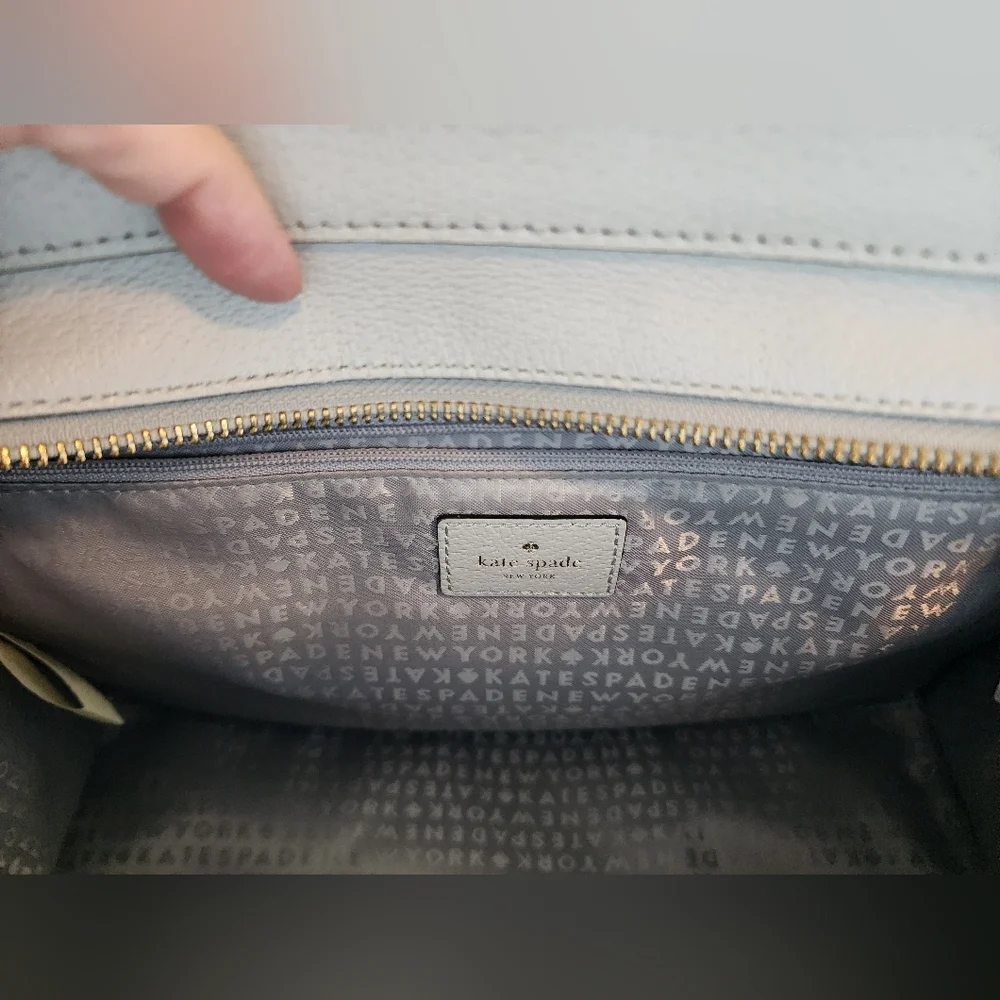 Well loved Kate Spade New York two-tone handbag‎